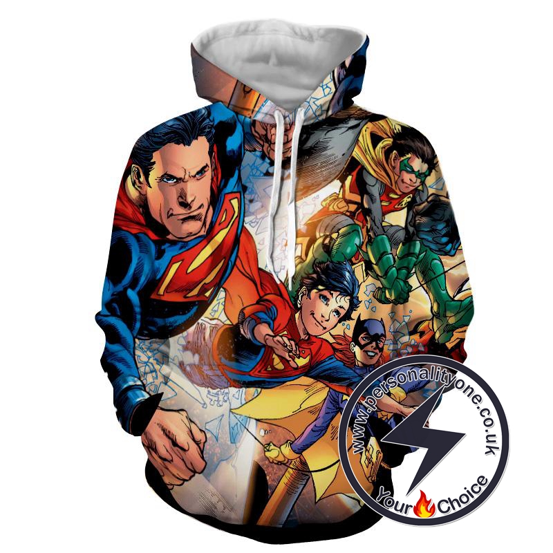 Justice League - Justice League 3D - Justice League Hoodies